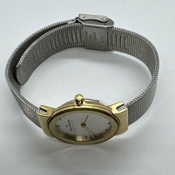 Skagen Freja 358SGSCD Women's Silver Stainless Steel Analog Dial Watch JNA557 - Picture 6 of 11